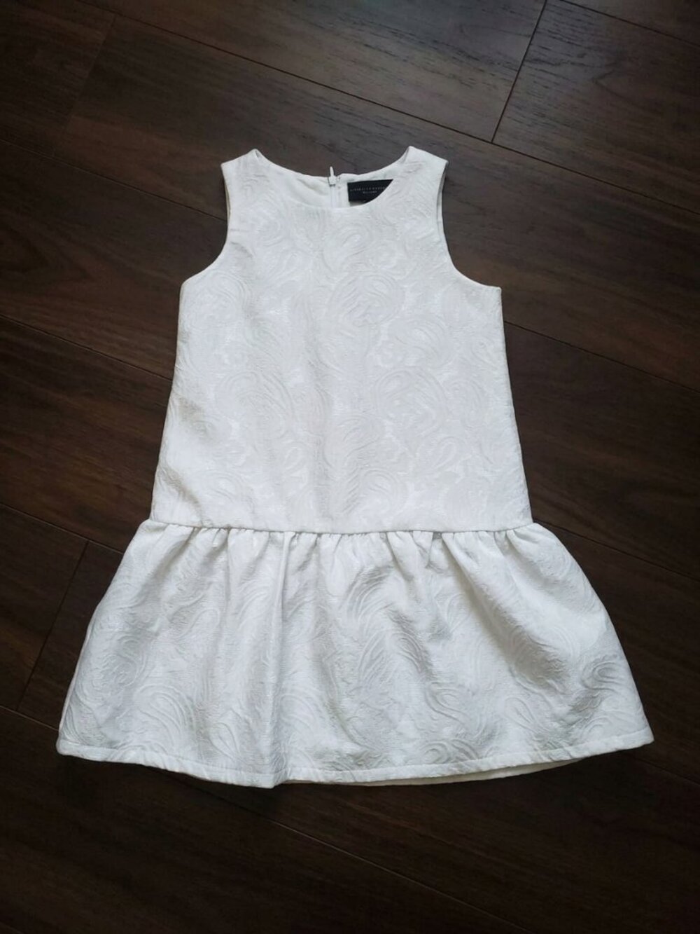 Victoria Beckham for Target Textured White Dress Size M 8-10